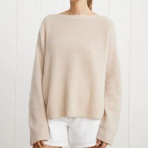 JENNI KAYNE
Cashmere Boatneck Sweater